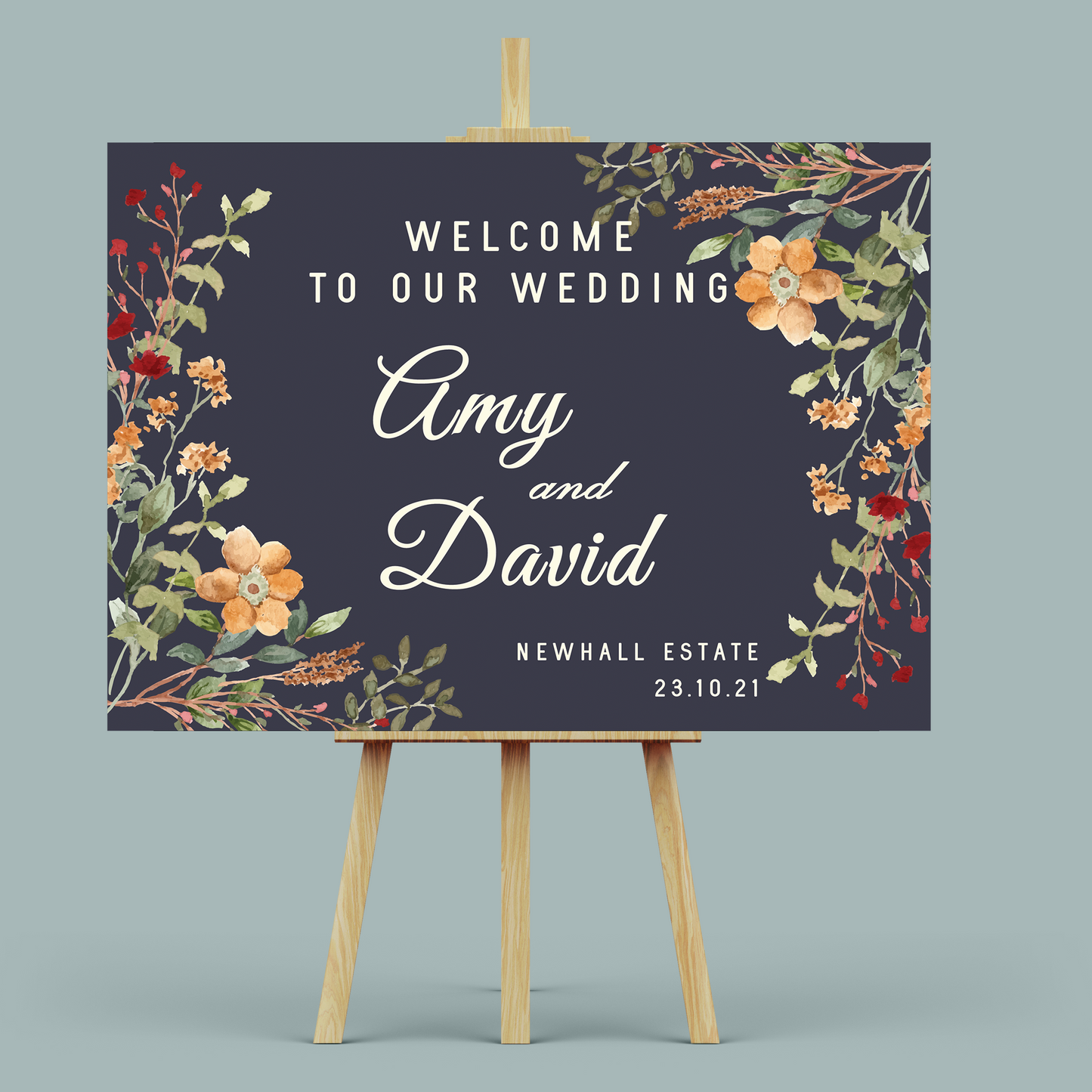 FURNACE - Wedding Welcome Sign