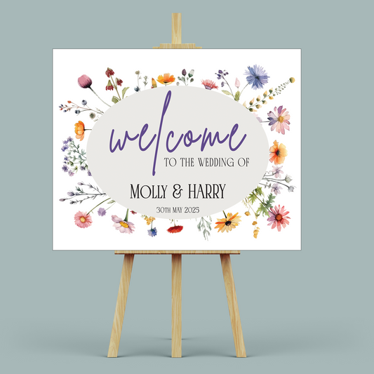 MOLLY - Wedding Welcome Sign