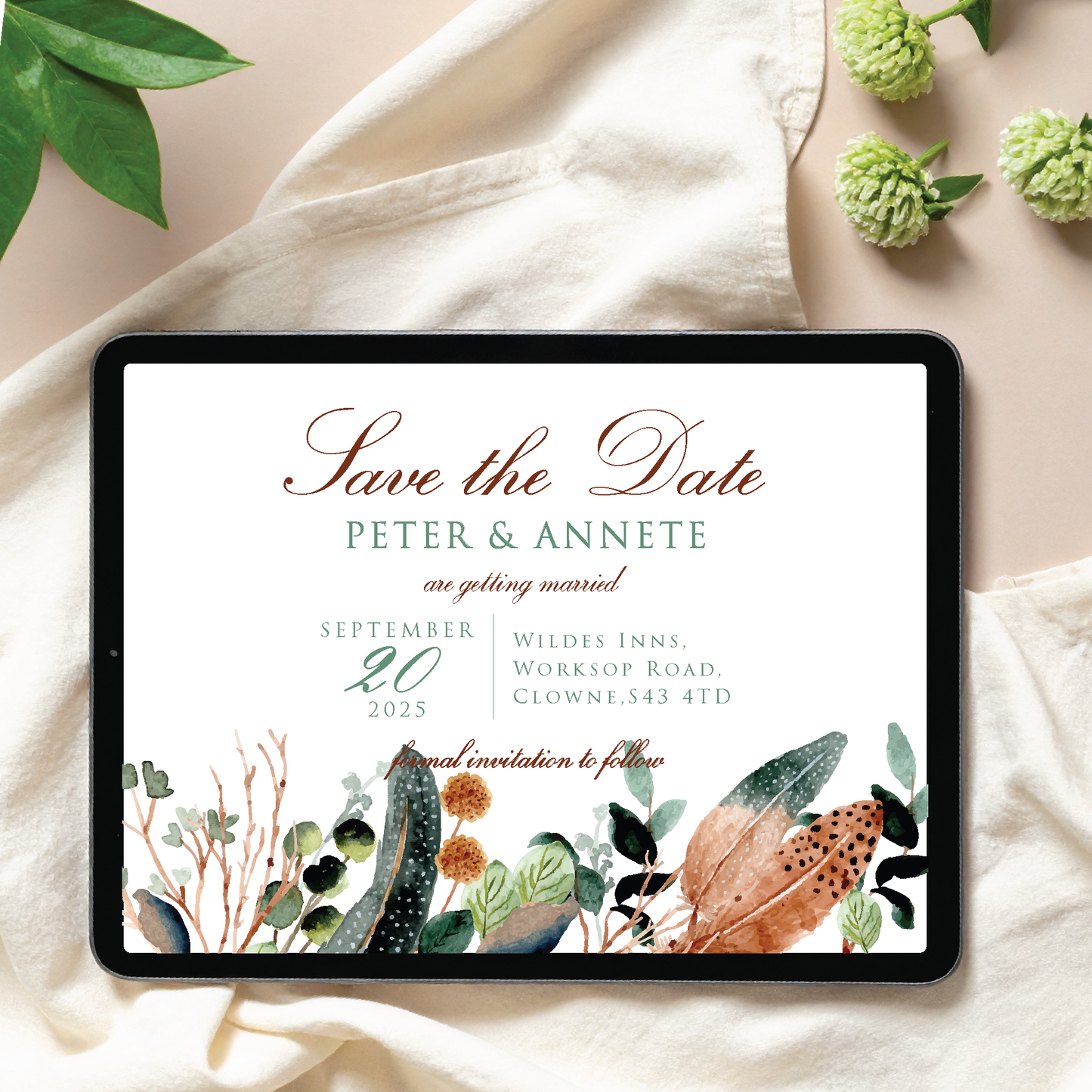 BINKS - Digital Save the Date