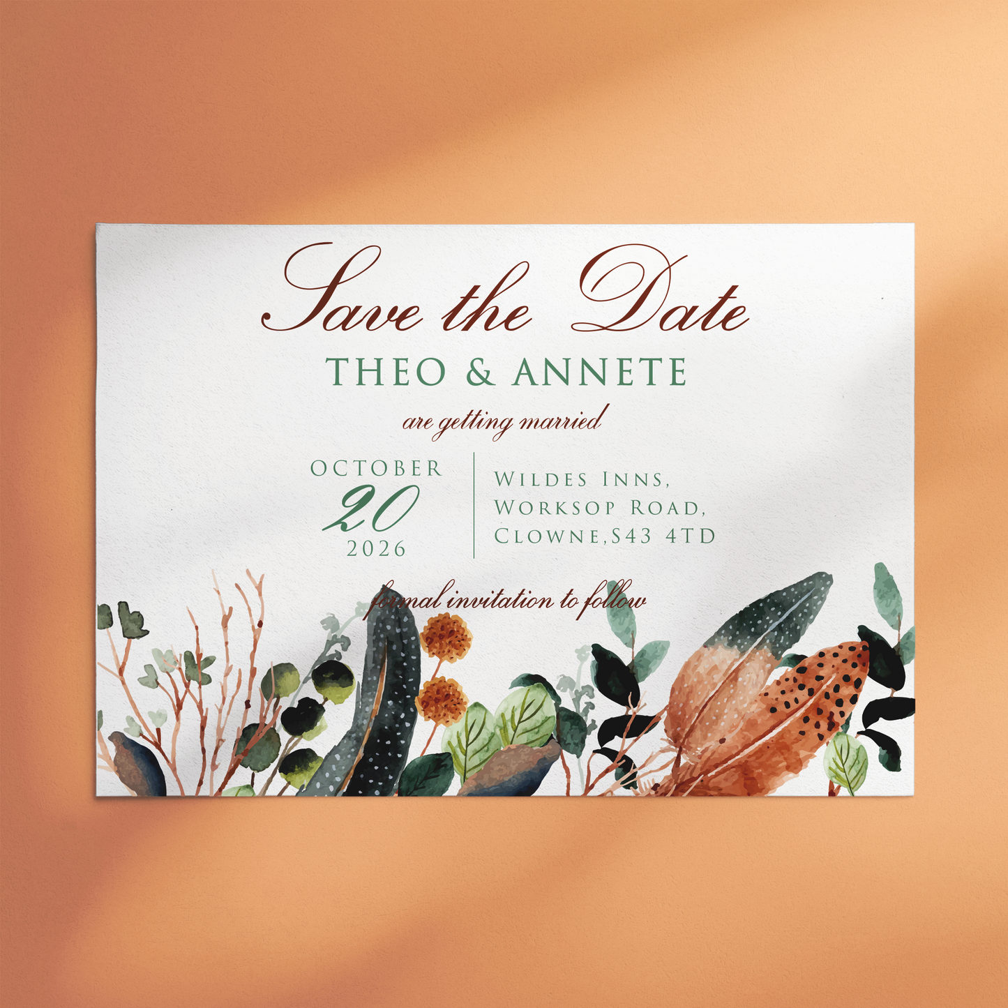 BINKS - Save the Date