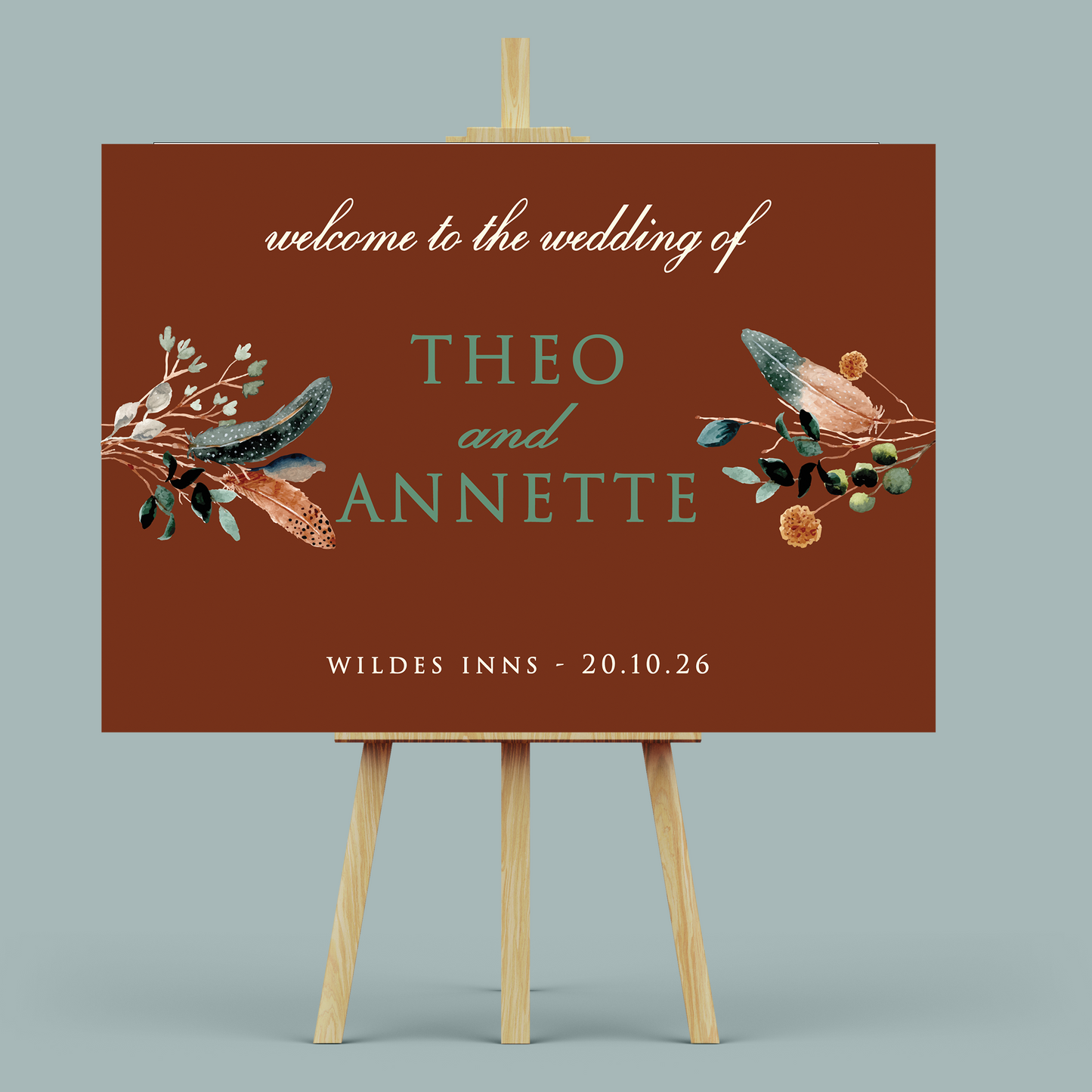 BINKS - Wedding Welcome Sign