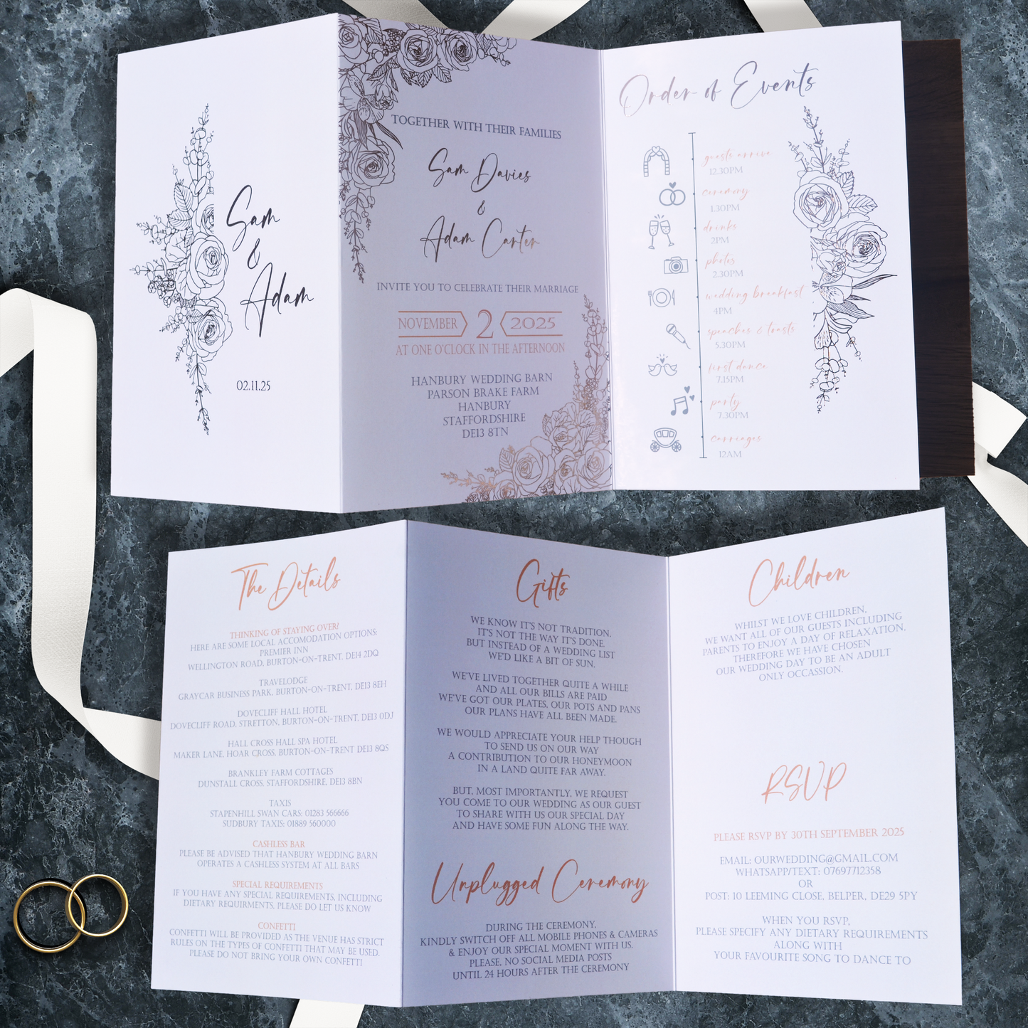EVE - Luxury Wedding Invitation Range