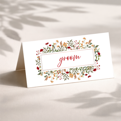 FURNACE - Place Card