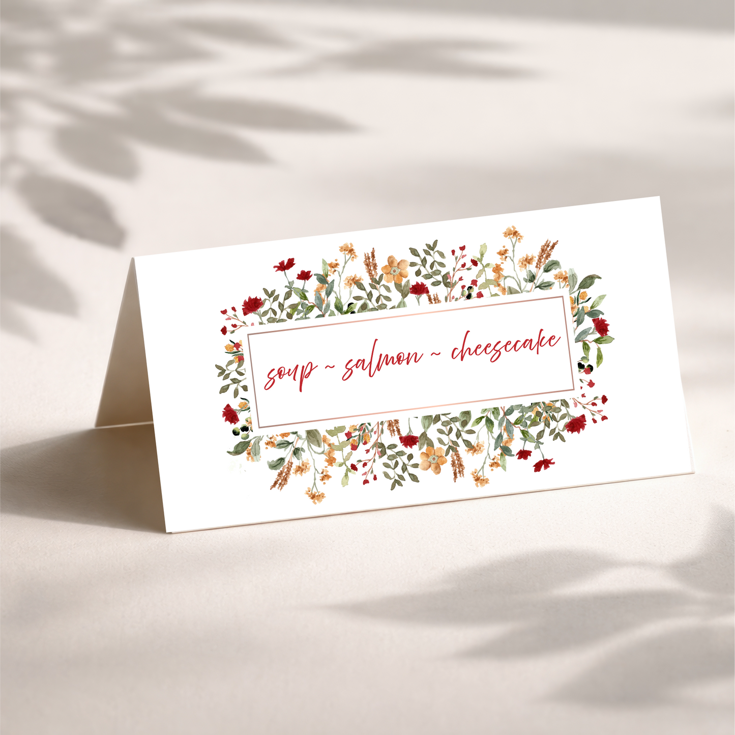 FURNACE - Place Card