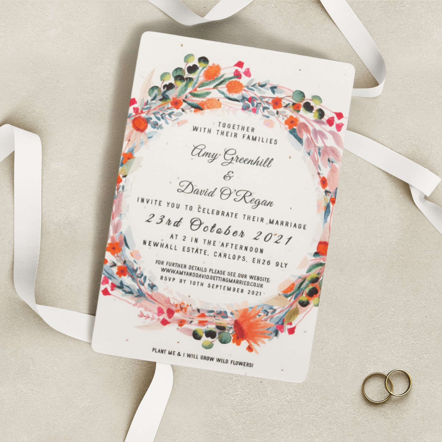 FURNACE - Classic Wedding Invitation Range