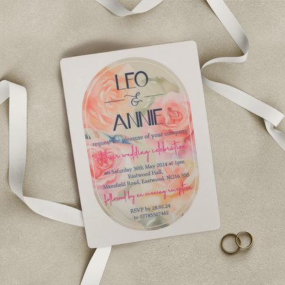 GLADYS - Classic Wedding Invitation Range