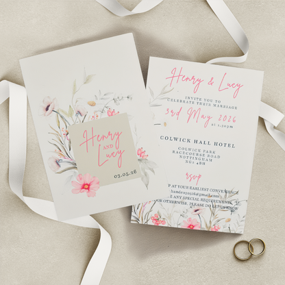 HETTY - Classic Wedding Invitation Range