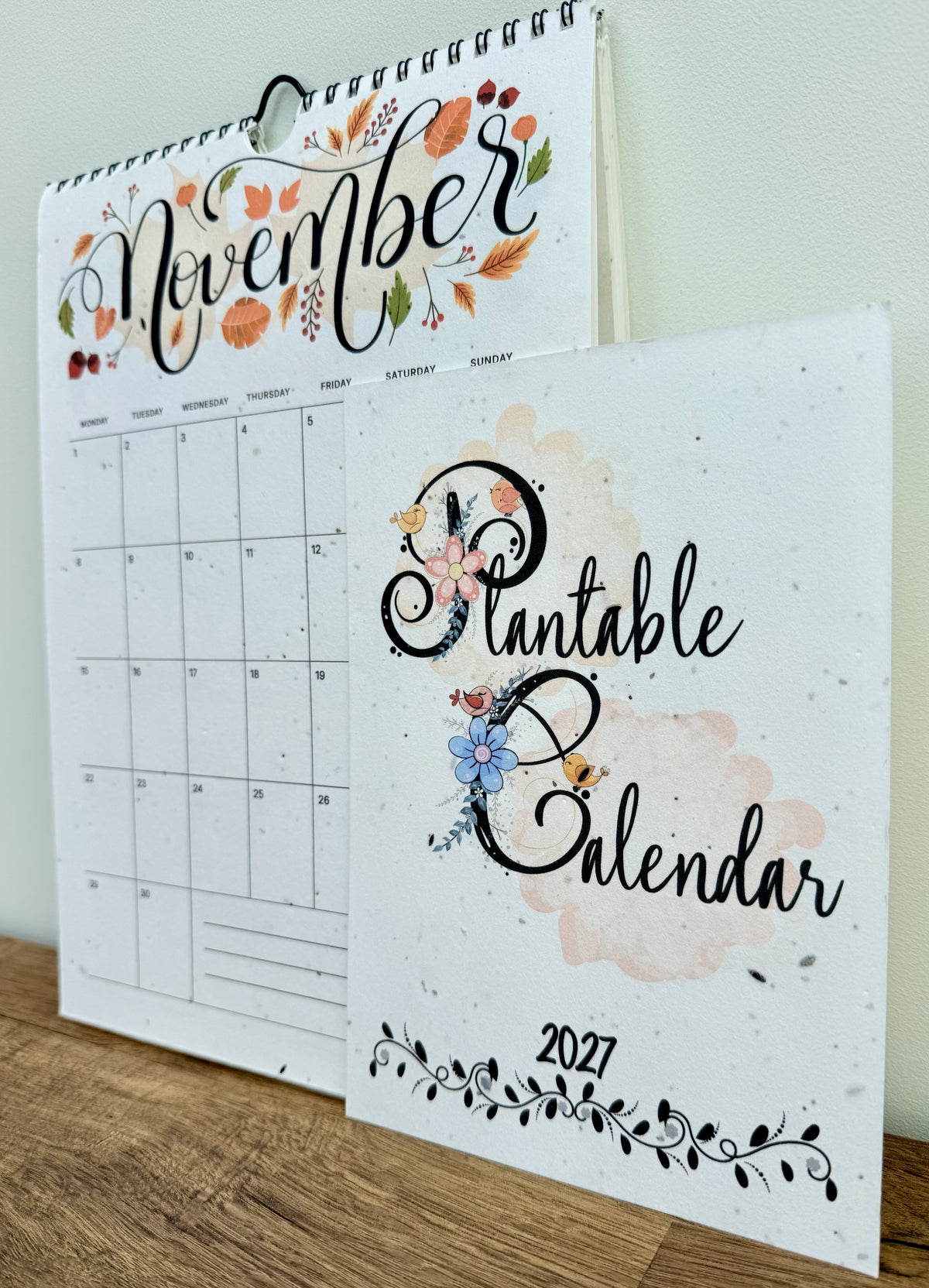 Plantable Calendar - Illustrated