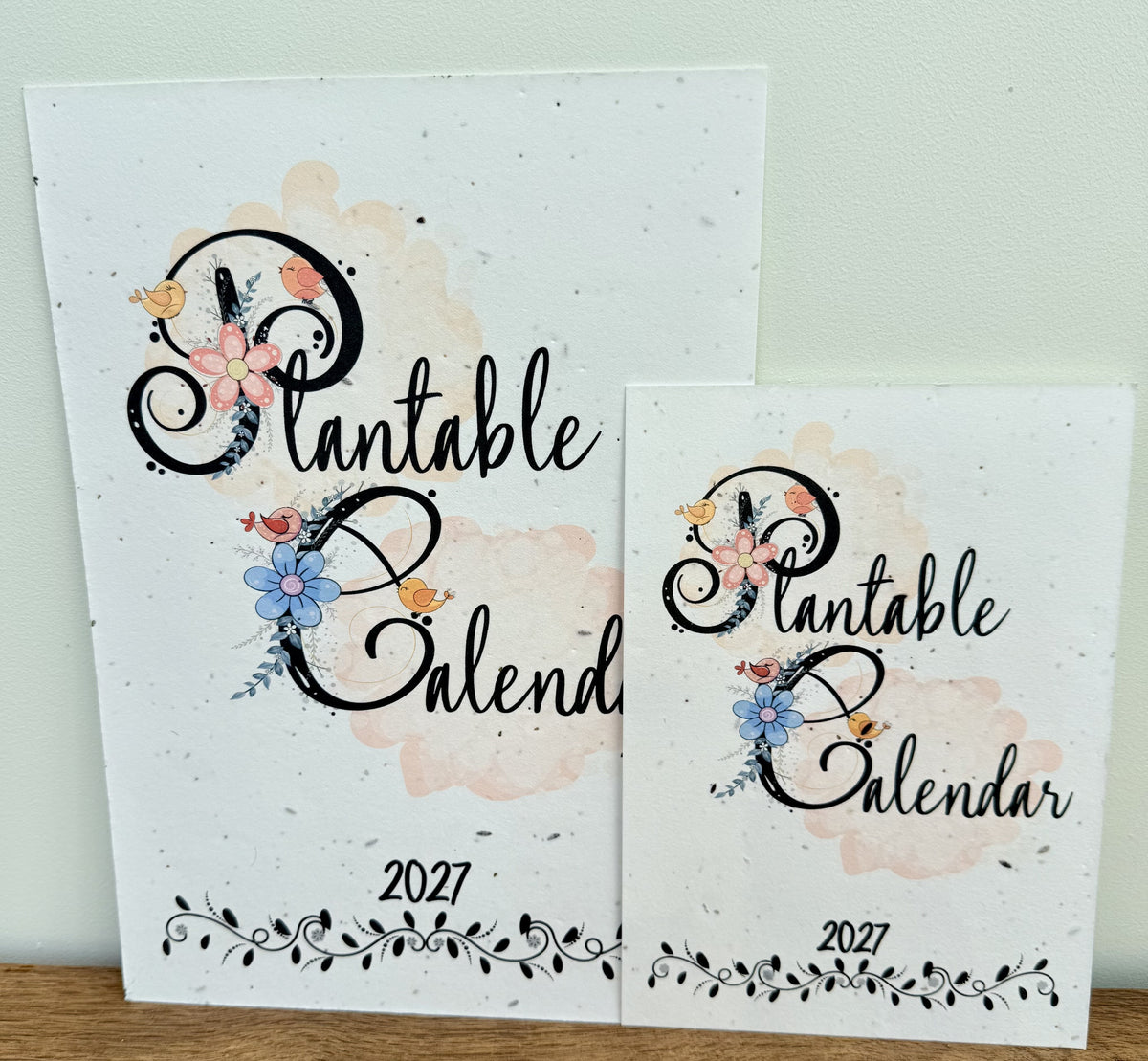 Plantable Calendar - Illustrated