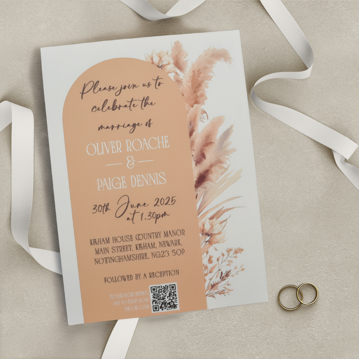MILLIE - Classic Wedding Invitation Range
