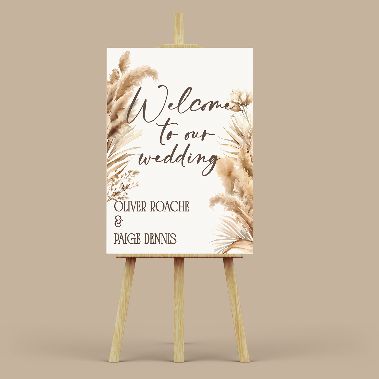 MILLIE - Wedding Welcome Sign
