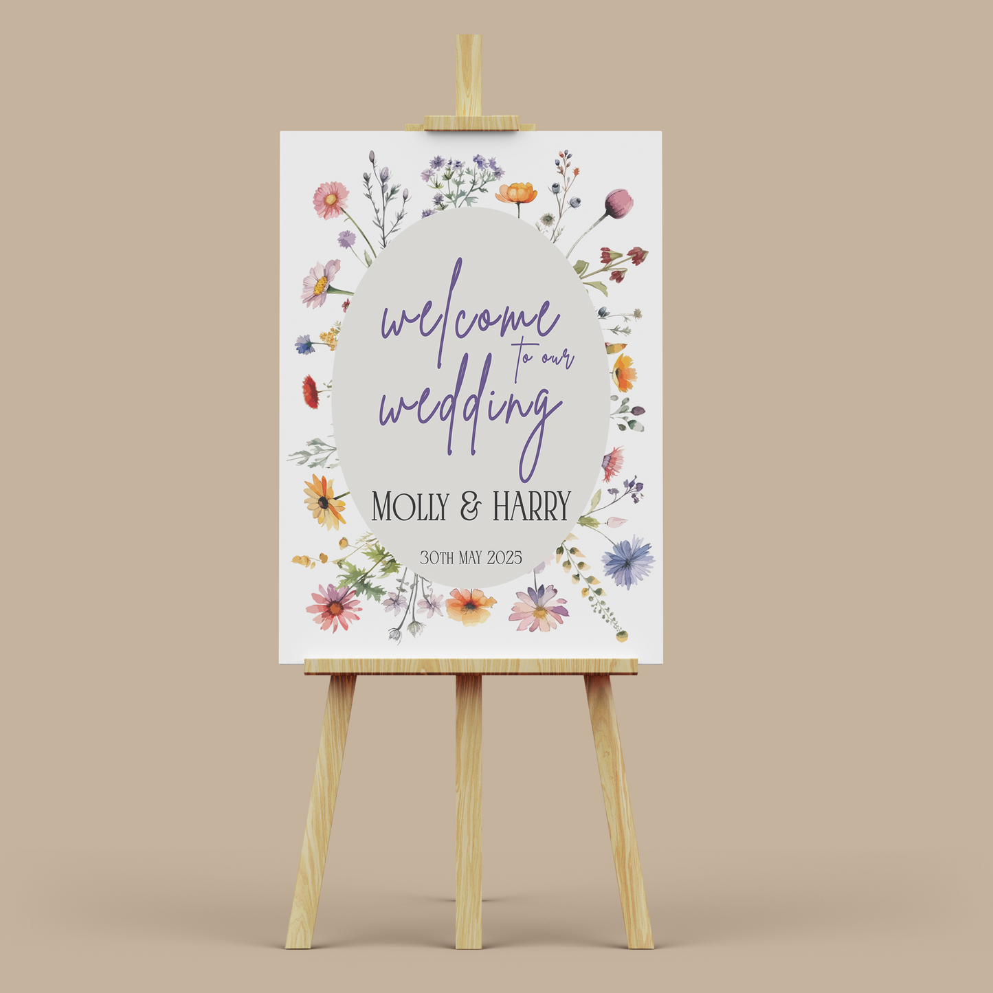 MOLLY - Wedding Welcome Sign