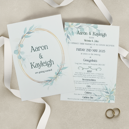 SHELDON - Classic Wedding Invitation Range