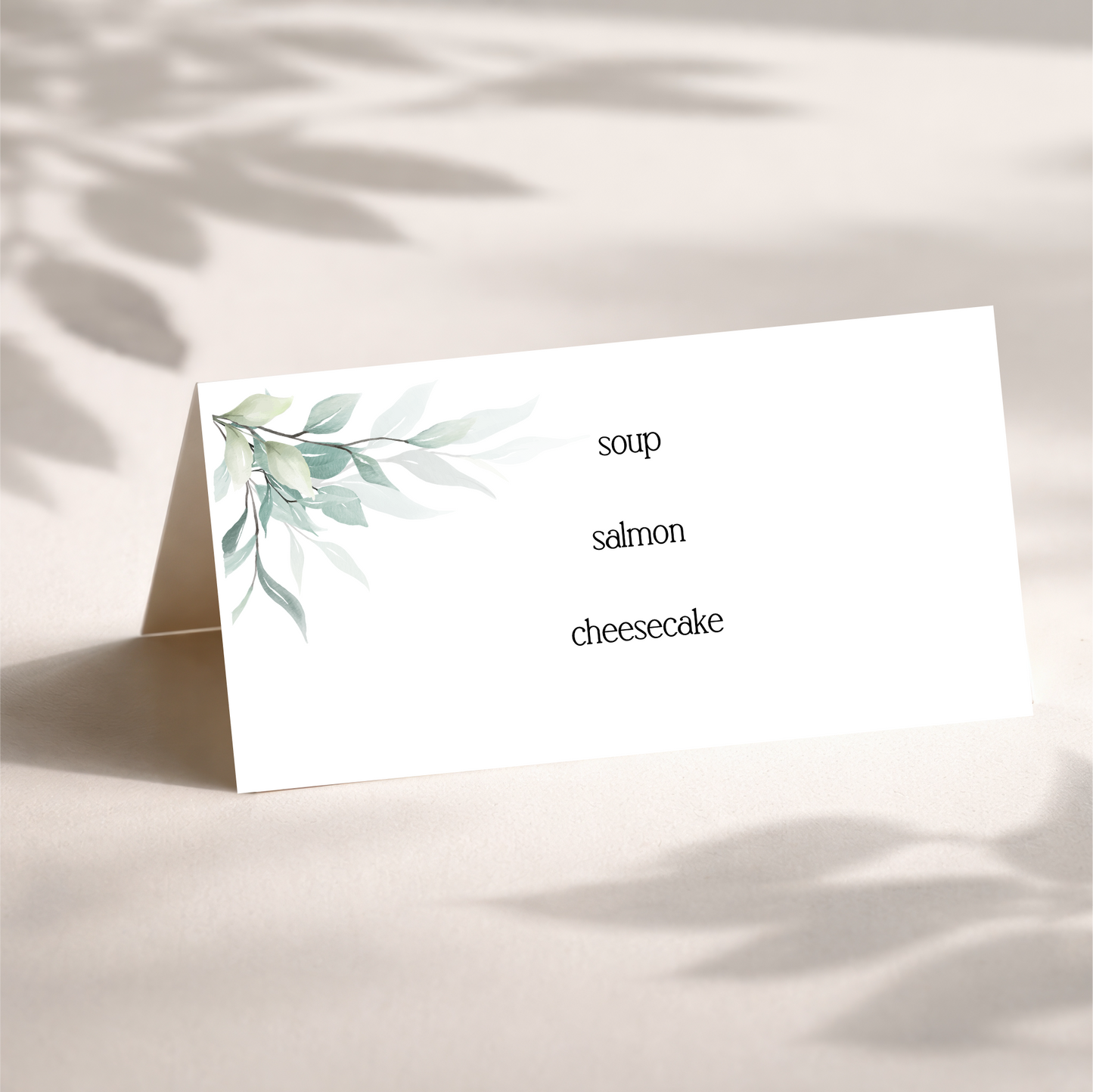 SHELDON - Place Card