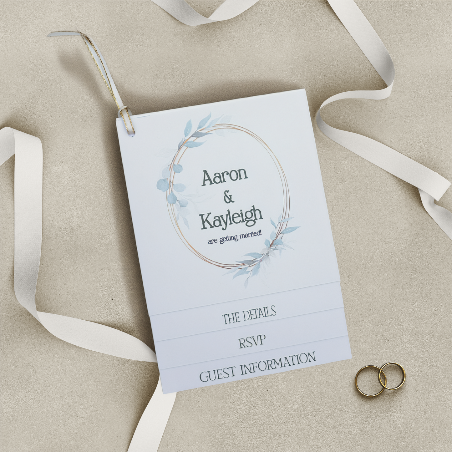 SHELDON - Classic Wedding Invitation Range