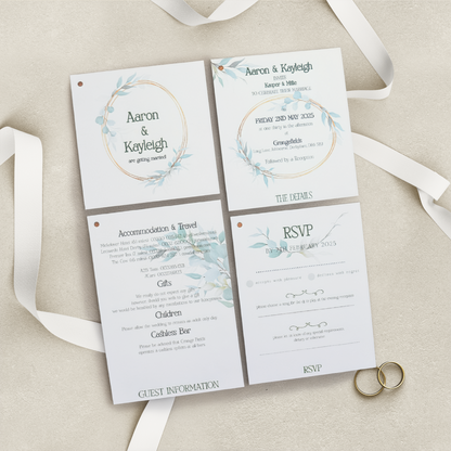 SHELDON - Classic Wedding Invitation Range