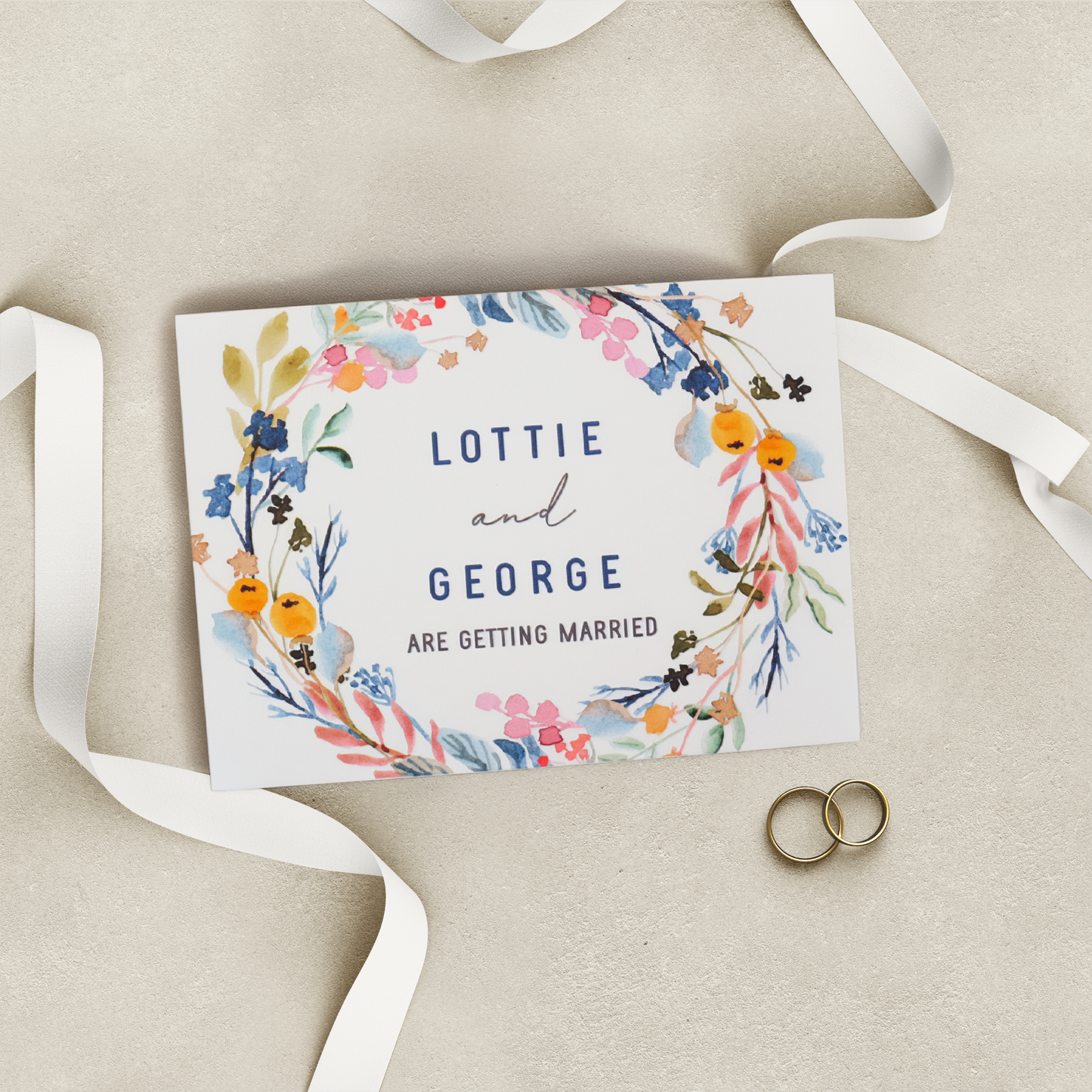 WALTER - Classic Wedding Invitation Range