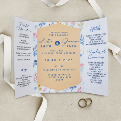 WALTER - Classic Wedding Invitation Range