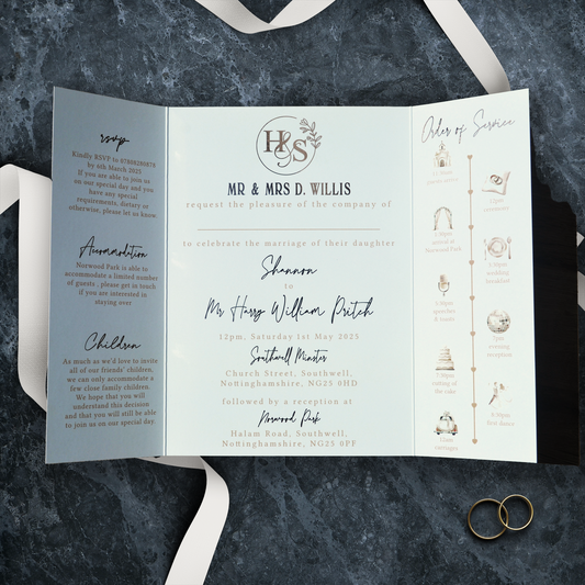 WINDSOR - Luxury Wedding Invitation Range