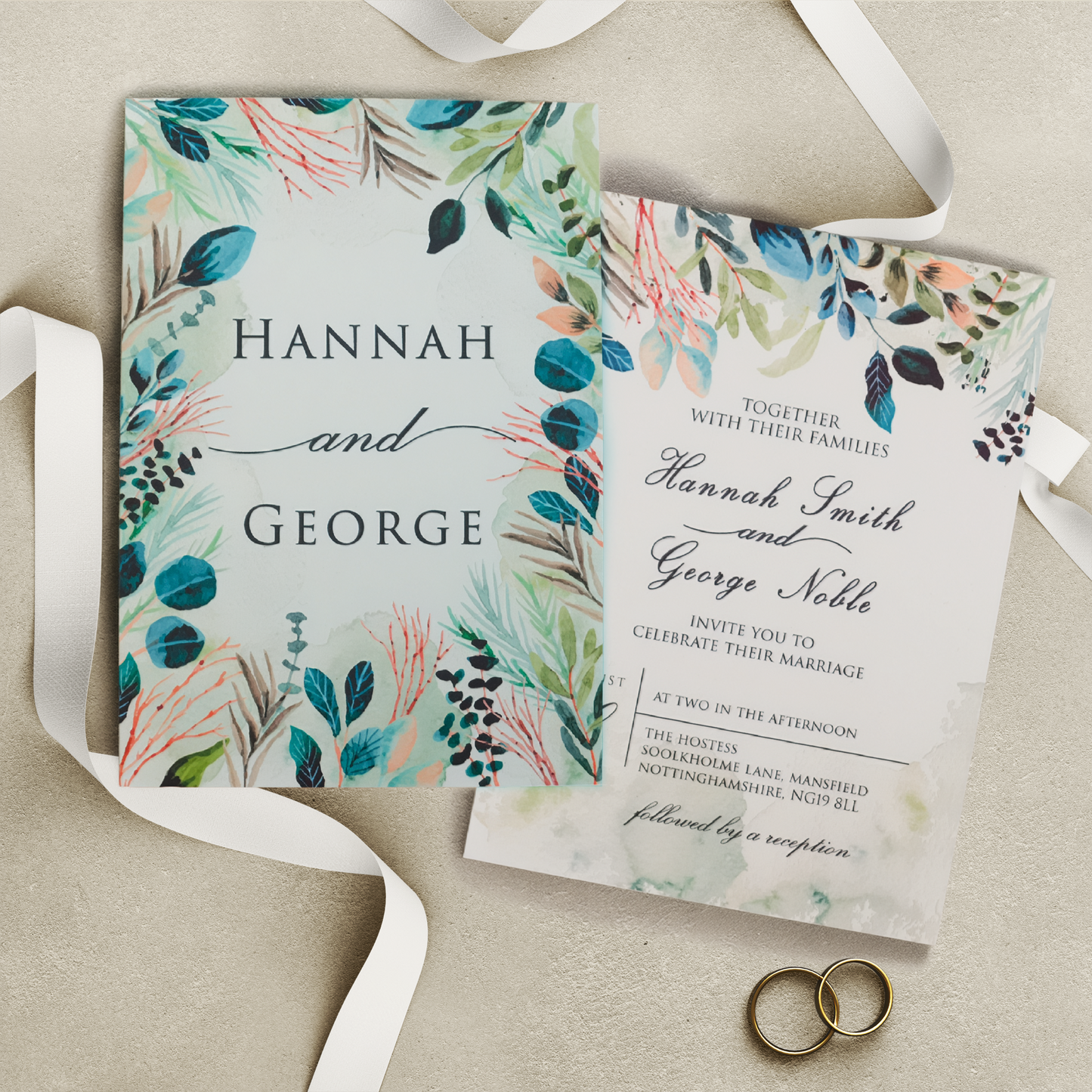 WOODSTOCK - Classic Wedding Invitation Range